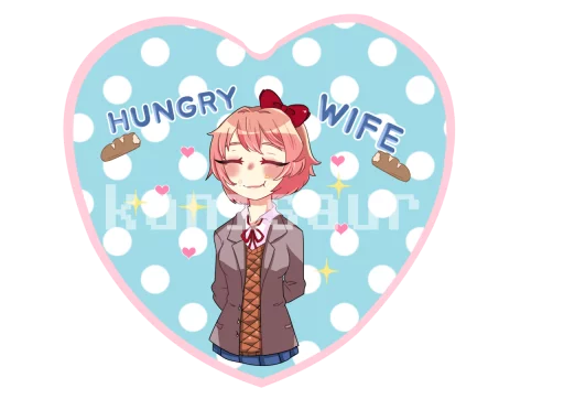 🧡 Стикер «sayori.chr» для Telegram