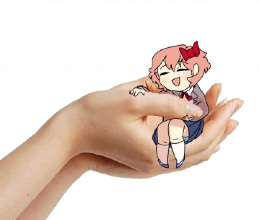 🧡 Стикер «sayori.chr» для Telegram