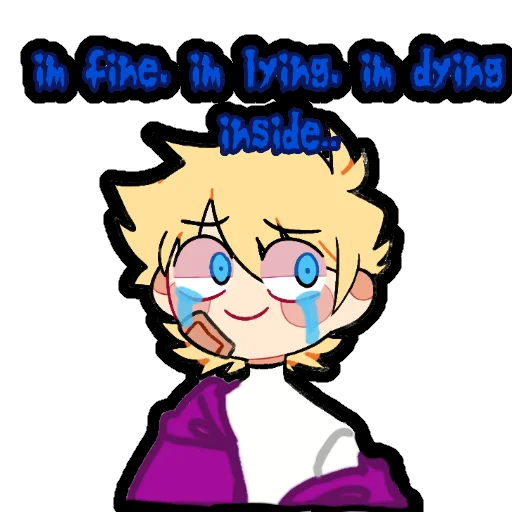 😭 Стикер «SayTea» для Telegram