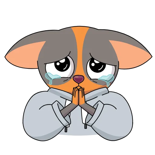 😭 Стикер «СберКот и его Вселенная» для Telegram