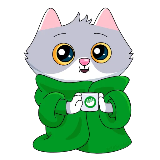 Стикерпак СберКот и его Вселенная для Telegram