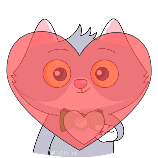 ❤️ Стикер «СберКот и его Вселенная» для Telegram