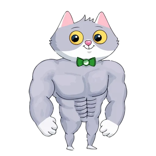 💪 Стикер «СберКот и его Вселенная» для Telegram