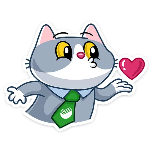😘 Стикер «СберКот» для Telegram