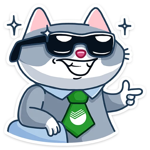 😎 Стикер «СберКот» для Telegram