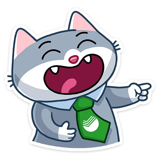 😂 Стикер «СберКот» для Telegram