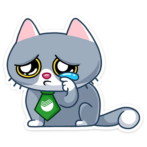 😢 Стикер «СберКот» для Telegram