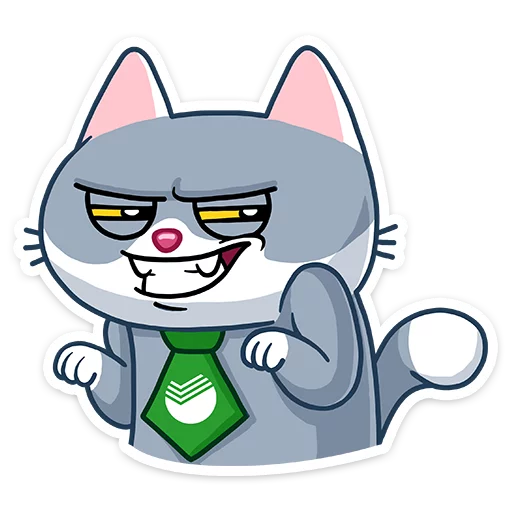 😈 Стикер «СберКот» для Telegram