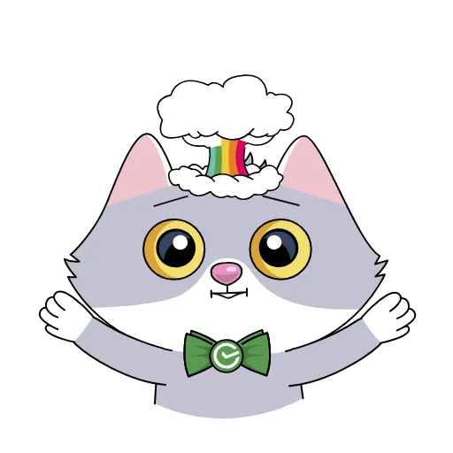 🤯 Стикер «Пати у СберКота» для Telegram