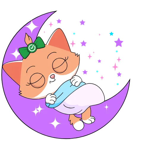 😴 Стикер «Пати у СберКота» для Telegram