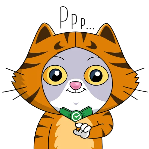 🐯 Стикер «Пати у СберКота» для Telegram