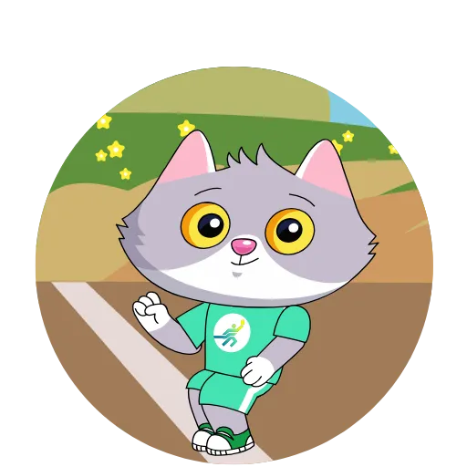 🏃 Стикер «Пати у СберКота» для Telegram