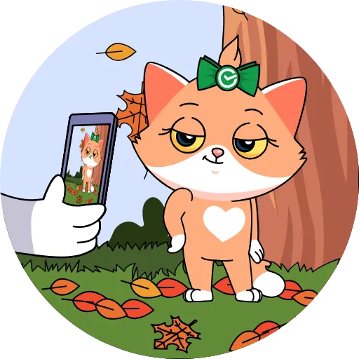 🍂 Стикер «Пати у СберКота» для Telegram