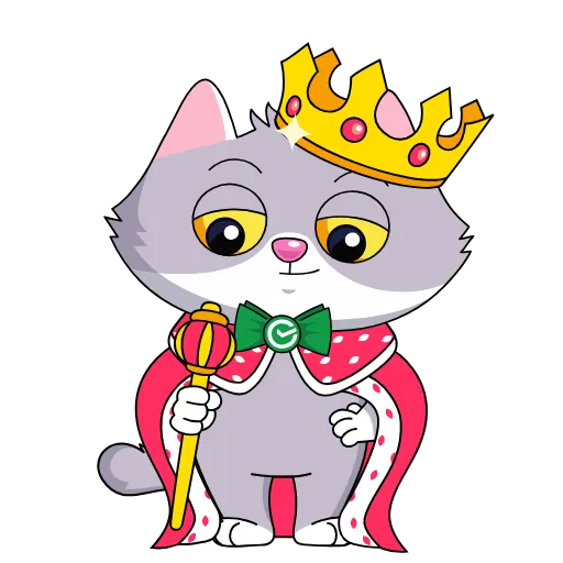 🤴 Стикер «Пати у СберКота» для Telegram