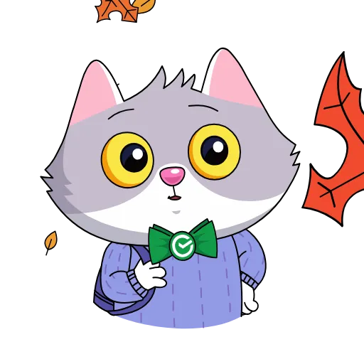 🍂 Стикер «Пати у СберКота» для Telegram