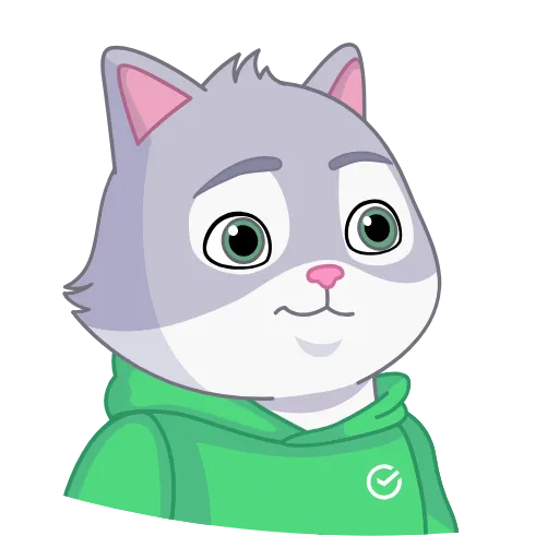 😅 Стикер «СберКот-инфлюенсер ВК» для Telegram