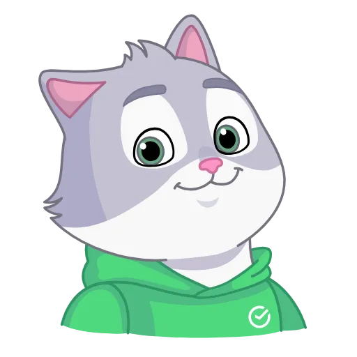 😉 Стикер «СберКот-инфлюенсер ВК» для Telegram