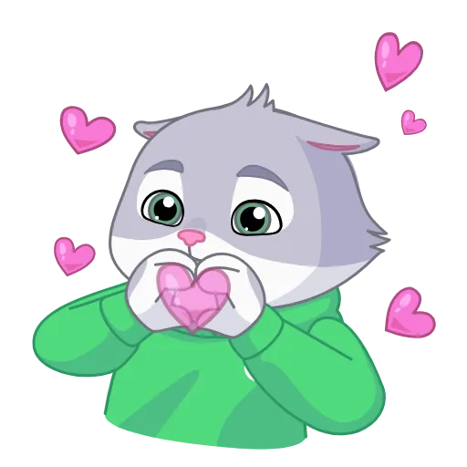 😍 Стикер «СберКот-инфлюенсер ВК» для Telegram