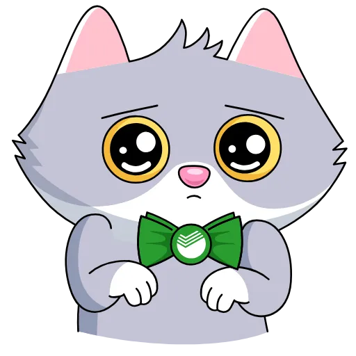 Стикер 25 Sbercat and Kitsy