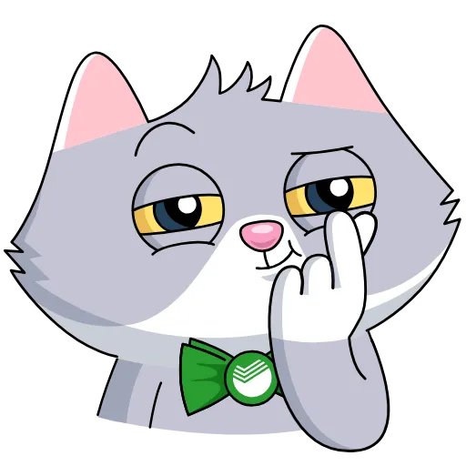 Стикер 7 Sbercat and Kitsy