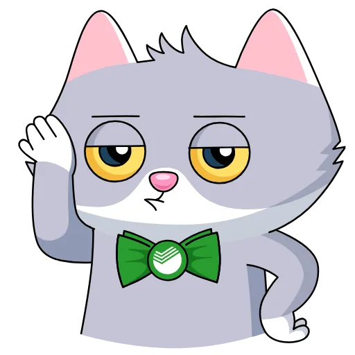Стикер 23 Sbercat and Kitsy