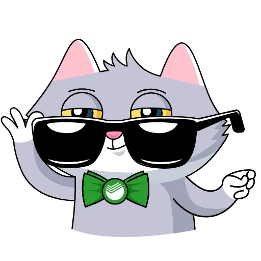 Стикер 22 Sbercat and Kitsy
