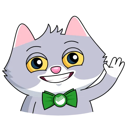 Стикер 21 Sbercat and Kitsy