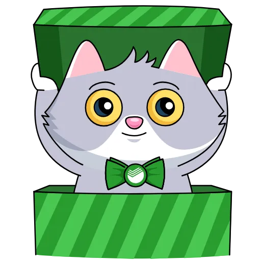 Стикер 34 Sbercat and Kitsy