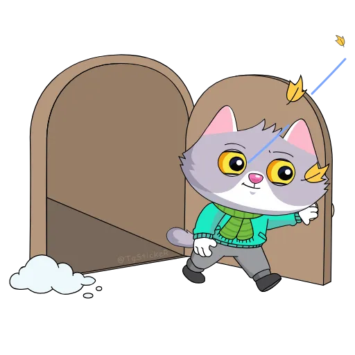🏃 Стикер «Тусуйтесь, как СберКот!» для Telegram