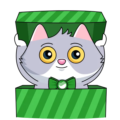 🎁 Эмодзи «СберКот и Куся» для Telegram