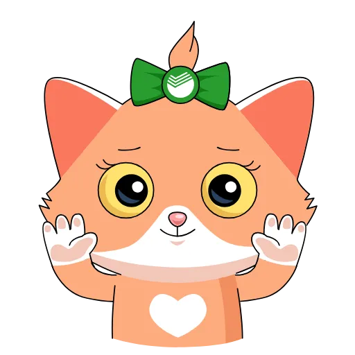 😘 Стикер «СберКот и друзья» для Telegram