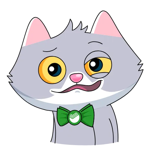 😉 Стикер «СберКот и друзья» для Telegram