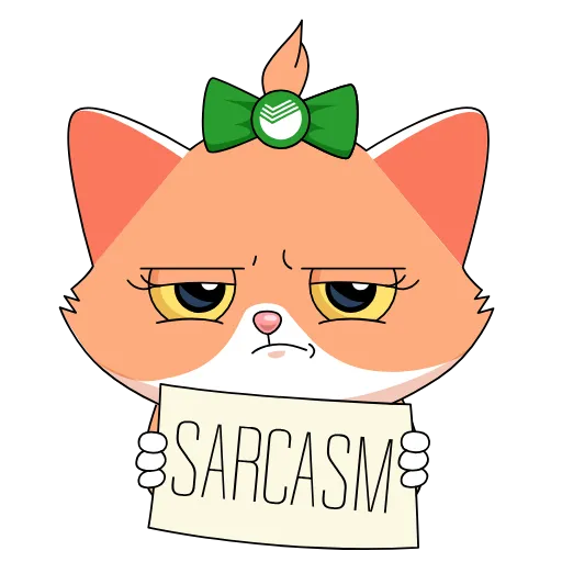 😐 Стикер «СберКот и друзья» для Telegram