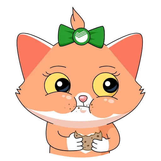🍪 Стикер «СберКот и друзья» для Telegram