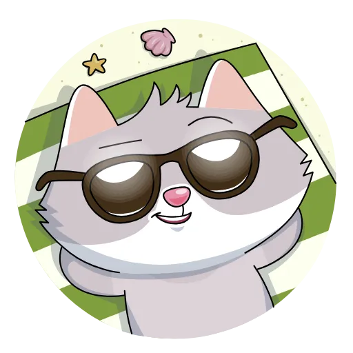 😎 Стикер «СберКот и друзья» для Telegram