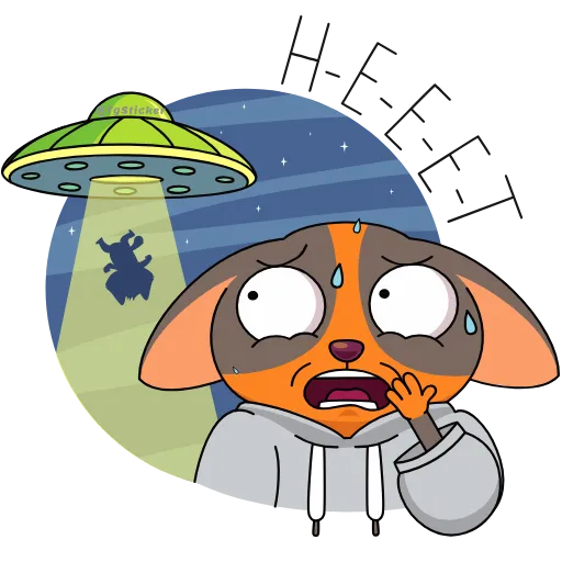 🛸 Стикер «СберК 3» для Telegram