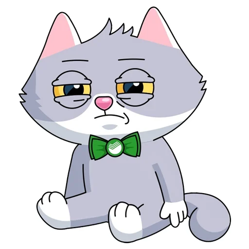 ☹️ Стикер «СберКот и его Вселенная» для Telegram