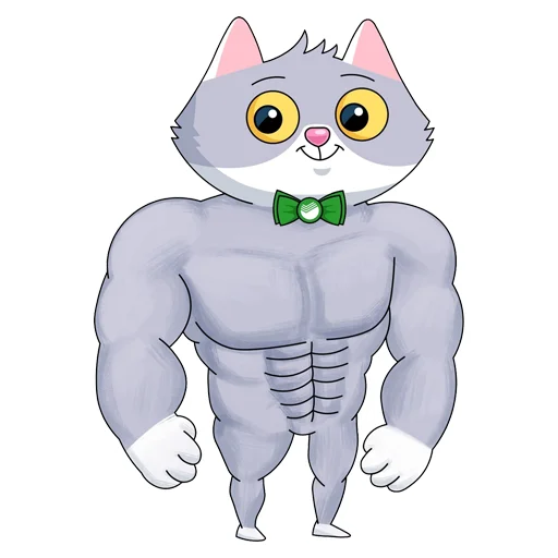 💪 Стикер «СберКот и его Вселенная» для Telegram