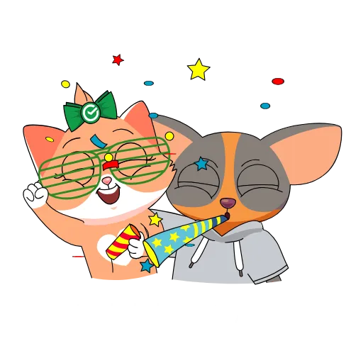 🥳 Стикер «СберК pack» для Telegram