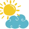 🌤 Эмодзи «Буквы иконки и цифры» для Telegram