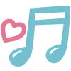 🎼 Эмодзи «Буквы иконки и цифры» для Telegram