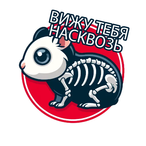 👁️ Стикер «SCAM FAM» для Telegram