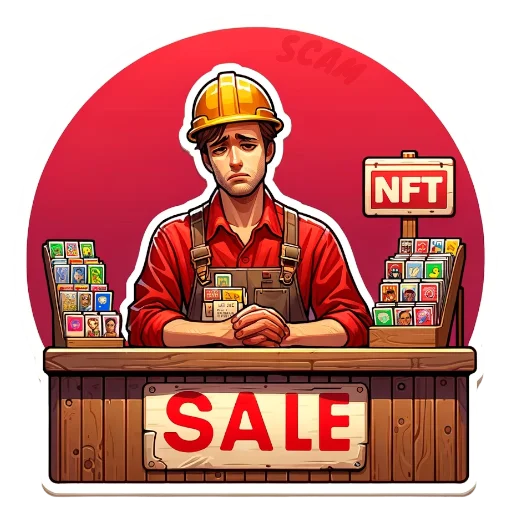🥺 Стикер «SCAM FAM» для Telegram