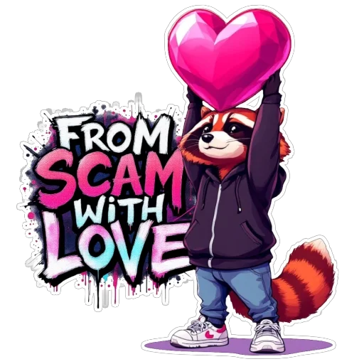 🫥 Стикер «SCAM FAM» для Telegram