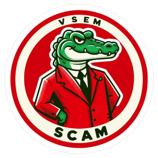 🐊 Стикер «SCAM FAM» для Telegram