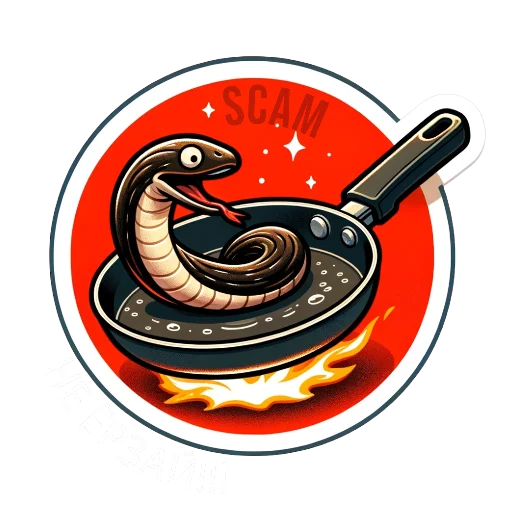 🐍 Стикер «SCAM FAM» для Telegram