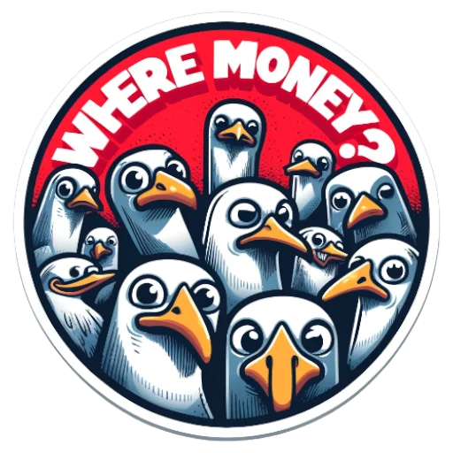 🐦 Стикер «SCAM FAM» для Telegram