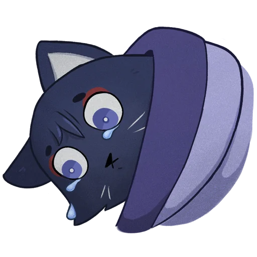 😭 Стикер «scara buki meow» для Telegram