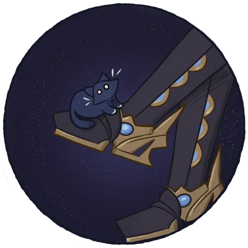 👌 Стикер «scara buki meow» для Telegram