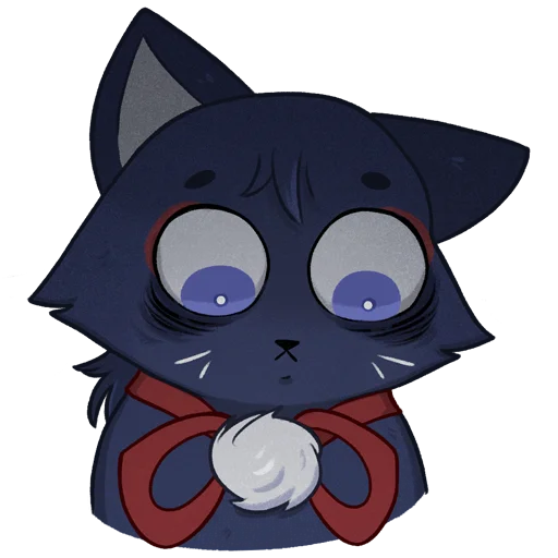 😨 Стикер «scara buki meow» для Telegram
